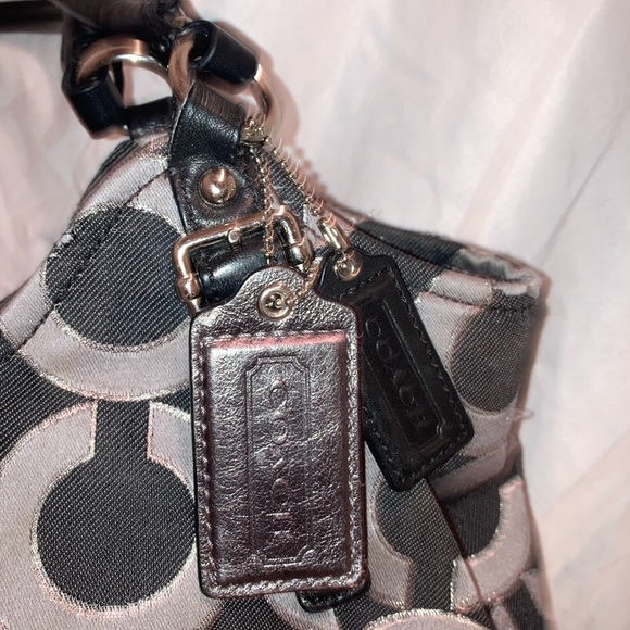 Coach Op Art Handbag 18639 - Picture 9 of 14